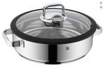 WMF Vitalis - Plat rond de cuisson vapeur NEUF 28cm, Enlèvement ou Envoi, Neuf, Verre, Casserole ou Cocotte-minute