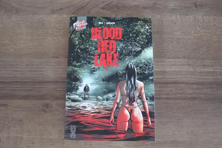 Blood Red Lake (OS), Boeken, Strips | Comics, Zo goed als nieuw, Eén comic, Amerika, Ophalen of Verzenden