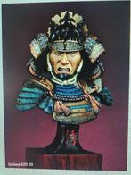 maquette Buste de samouraï neuf echelle1:10 en resine, Verzenden, Nieuw, 1:50 of kleiner, Figuur of Figuren
