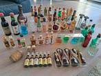 miniatuur alcohol + wijn flesjes   / 60 stuks, Verzamelen, Ophalen, Zo goed als nieuw, Vol