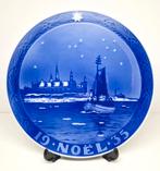 Porseleinen Kerstmis wandbord Royal Copenhagen Denmark 1935., Ophalen of Verzenden