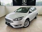 Ford Focus 1.0i * GARANTIE + GPS + AIRCO * (bj 2015), Auto's, Ford, Focus, Stof, Gebruikt, Euro 6