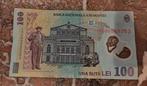 100 RON/ LEI Roemenië, Ophalen of Verzenden, Overige landen, Los biljet