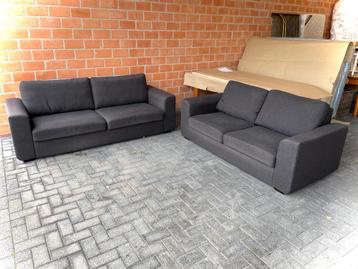 Ruim salon in stof / als nieuw  beschikbaar voor biedingen