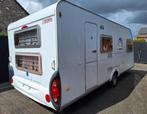 Knaus Sudwind 550 - Caravan met stapelbed - 6 slaapplaatsen, Caravans en Kamperen, Kachel, Stapelbed, Treinzit, Particulier
