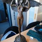bronzen beeld engel 50 cm, Antiek en Kunst, Antiek | Brons en Koper, Ophalen, Brons