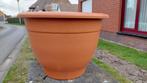 Bloempotten kunstof terracotta kleur, Ophalen, Gebruikt, Kunststof