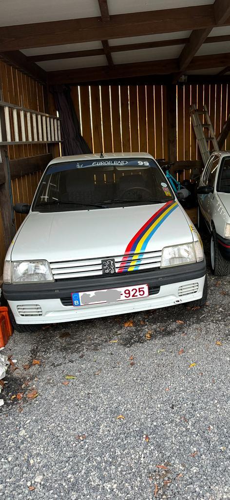 Peugeot 205, Auto's, Peugeot, Particulier, Benzine, 4 deurs, Handgeschakeld, Wit, Ophalen