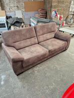 canapé en daim ( prix 100 euros ), Huis en Inrichting, Ophalen, Gebruikt, Overige materialen
