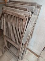 Teak stoelen, Tuin en Terras, Ophalen