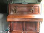 Oude piano te koop, Muziek en Instrumenten, Piano's, Ophalen, Gebruikt, Bruin, Piano