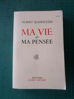 Ma vie & ma pensée (Albert Schweitzer) – 1960 – 286 pages, Gelezen, Europa overig, Albert Schweitzer, Ophalen of Verzenden