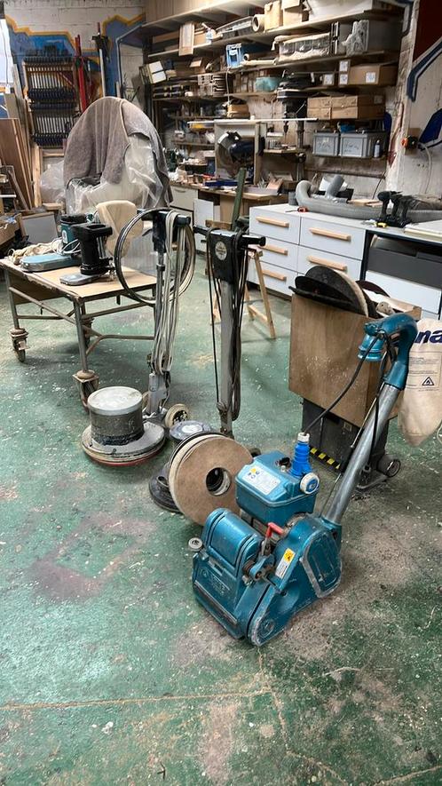 Woodboy en KT band schuurmachine, Doe-het-zelf en Bouw, Reinigingsmachines, Nieuw, Ophalen