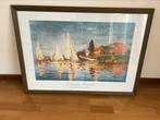 Monet Regatta at Argenteuil, Huis en Inrichting, Ophalen, Gebruikt, 50 tot 75 cm, Print