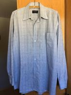 Hemd Ledub blauw geruit maat L, Tour de cou 41/42 (L), Enlèvement ou Envoi, Ledub, Comme neuf