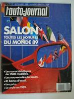 L'auto-journal Salon 1989 Toutes les voitures du monde, Verzenden, Gelezen, Algemeen