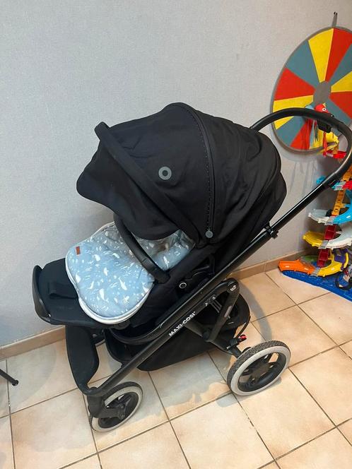 3 in 1 buggy, Kinderen en Baby's, Kinderwagens en Combinaties, Gebruikt, Combiwagen, Maxi-Cosi, Verstelbare duwstang, Ophalen