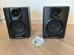 *A REPARER* Enceintes monitoring M-AUDIO AV40 2x20 watts, Autres marques, Moins de 60 watts, Enlèvement, Ne fonctionne pas