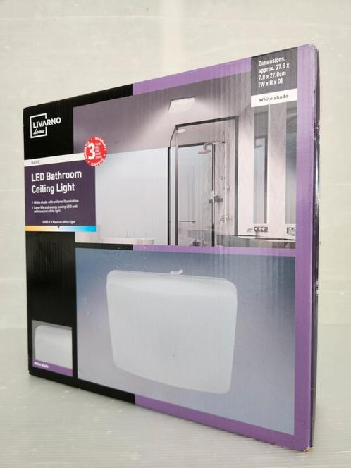 Badkamer LED plafondlamp Waterdicht, Huis en Inrichting, Lampen | Overige, Nieuw, Ophalen of Verzenden