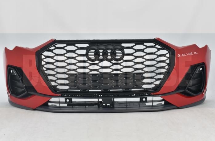 Bumper AUDI Q3 2018- 83A 83F S-LINE  SLINE Voorbumper Y3U, Auto-onderdelen, Carrosserie, Bumper, Voor, Gebruikt, 6 maanden garantie