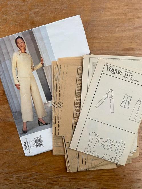 Vogue Pattern 2483 - DKNY, Hobby & Loisirs créatifs, Couture & Fournitures, Neuf, Autres types, Enlèvement ou Envoi