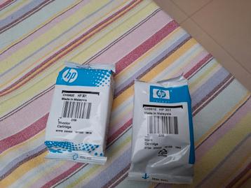 Hp 301 printcartridge - 1 zwart en 1 kleur  beschikbaar voor biedingen