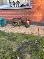 Stenen bloempotten, Tuin en Terras, Ophalen