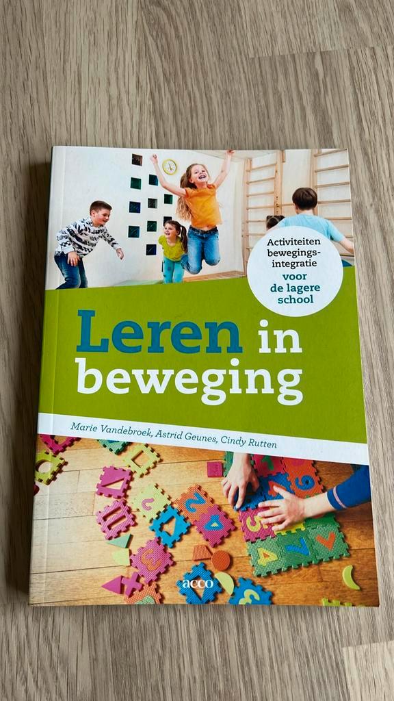 Cindy Rutten - Leren in beweging, Livres, Livres scolaires, Comme neuf, Français, Enlèvement ou Envoi