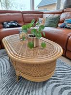 Vintage boho koffietafel / salontafel jaren '70, Huis en Inrichting, Ophalen