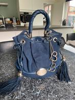 Sac à main bleu LANCEL., Enlèvement ou Envoi, Comme neuf, Bleu, Sac à main