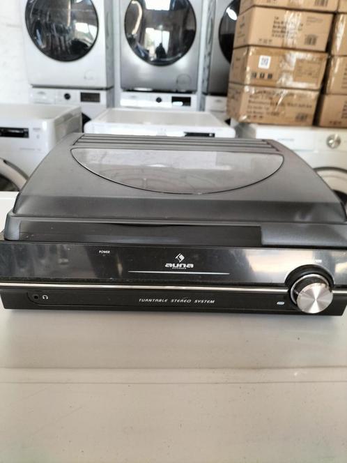 Auna TBA-928 Platenspeler - Geïntegreerde luidspreker Zwart, Audio, Tv en Foto, Platenspelers, Nieuw, Platenspeler, Overige merken