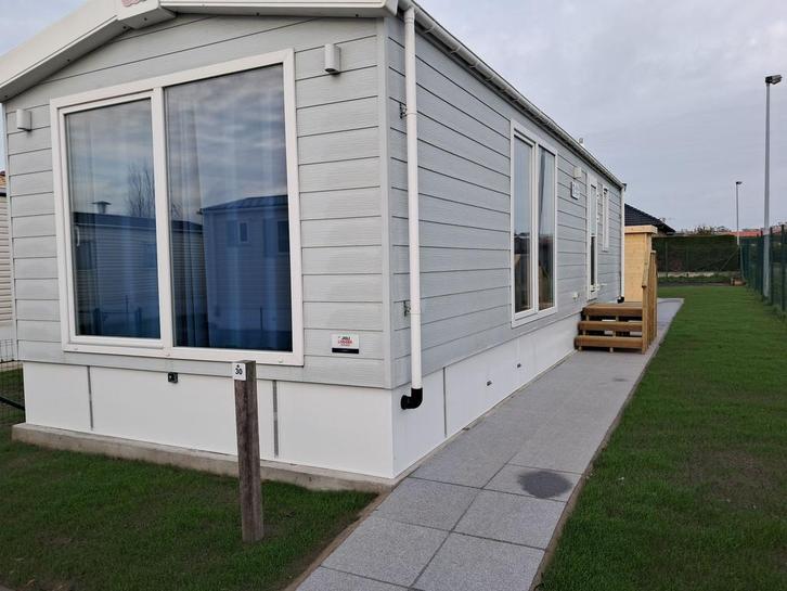 Prachtige stacaravan te koop te Middelkerke!, Caravans en Kamperen, Stacaravans, tot en met 4, Ophalen