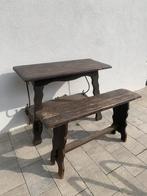 Bench schooltafel, Ophalen