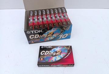 cassettes NIEUW TDK position chrome IECII/TYPE II beschikbaar voor biedingen