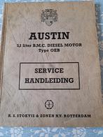 AUSTIN BMC HANDLEIDING 5,1 DIESEL / OEB  1957, Ophalen of Verzenden, Gelezen