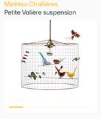 Lampe suspension cage oiseau  / matthieu challiere /, Comme neuf
