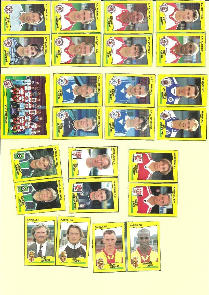 Panini Football 98 - 13 recup stickers, Hobby & Loisirs créatifs, Autocollants & Images, Utilisé, Plusieurs autocollants, Enlèvement ou Envoi