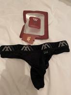Lvw Polyamide string heren, Kleding | Heren, Ondergoed, Verzenden, Zwart, LVW, Slip