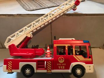 Brandweerladderwagen Playmobil 
