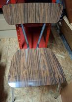 3 stoelen + tafel, Ophalen, Kunststof, Gebruikt, Drie