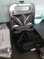 Croque-monsieur et gaufrier Domo en 1, Enlèvement, Assiettes lavables au lave-vaisselle, Comme neuf