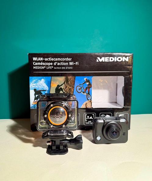 Full HD Action Camera MEDION LIFE S47018 WiFi, Audio, Tv en Foto, Actiecamera's, Zo goed als nieuw, Overige merken, Ophalen of Verzenden