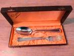 Vintage verzilverd bestek van Tilquin, gekend zilverhuis, Antiek en Kunst, Ophalen of Verzenden