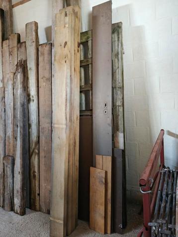 Eiken balken, 60x180x255. 4 stuks beschikbaar voor biedingen