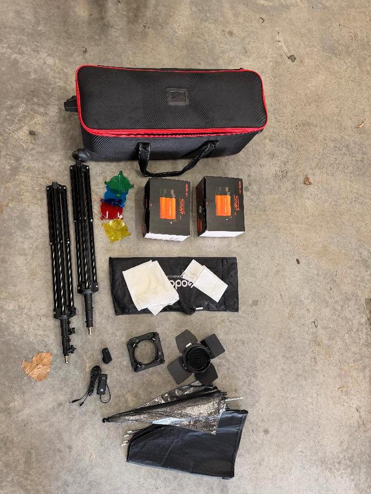 Kit flash Godox Studio 300 SDI, TV, Hi-fi & Vidéo, Photo | Flash, Comme neuf, Autres marques, Inclinable, Enlèvement