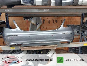 W213 Sedan Achterbumper Diffuser Zilver Grijs Origineel  beschikbaar voor biedingen