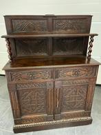 Buffet kast in eik 19de eeuw Engelse stijl (ca 1850-1900), Antiek en Kunst, Antiek | Meubels | Kasten, Ophalen