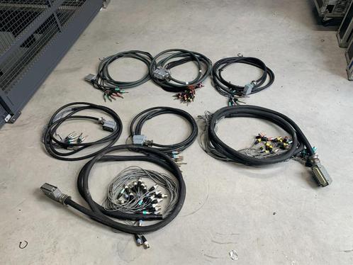 Pakket Multikabels voor geluidstafels Harting, Audio, Tv en Foto, Audiokabels en Televisiekabels, Gebruikt, Ophalen