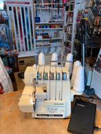 Singer Ultralock 400 - 5 draads met kettingsteek, Enlèvement ou Envoi, Comme neuf, Surjeteuse, Singer