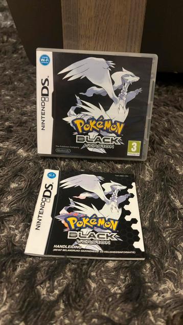 Pokémon black version Nintendo DS